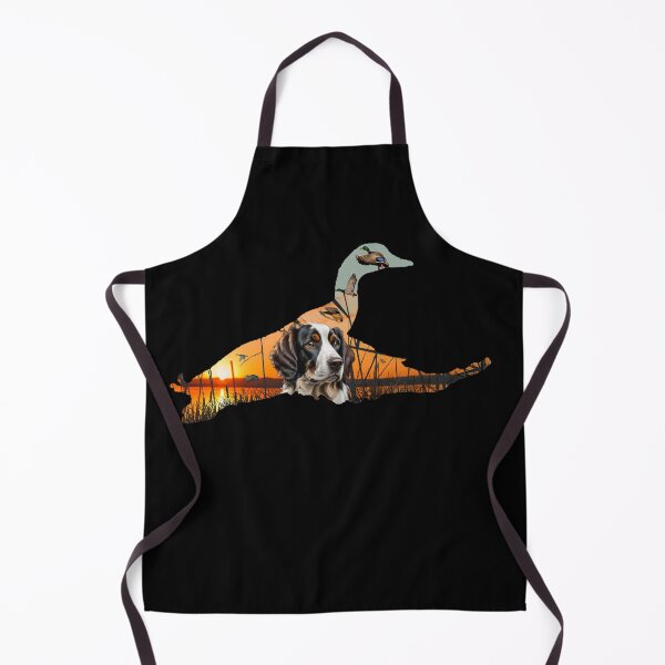 Item preview, Springer Spaniel Dog and Flying Mallards Sunrise designed and sold by LifeCrush.