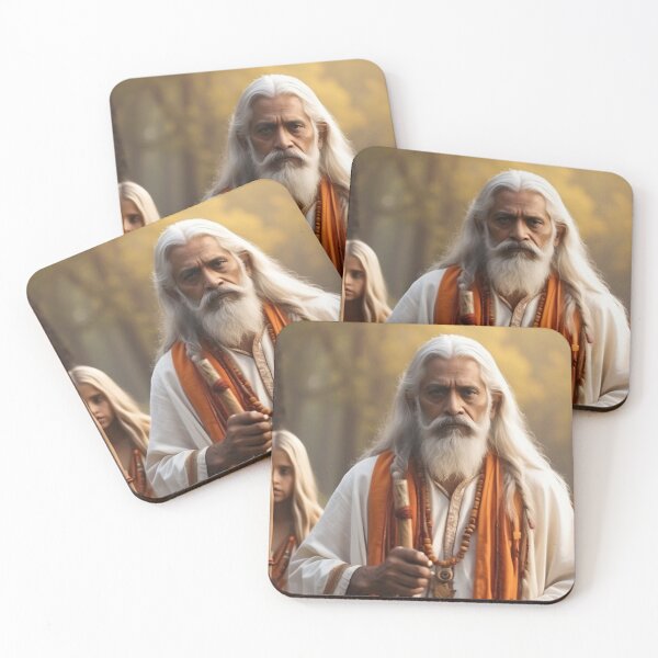 Item preview, Indian Monk in Deep Forest  designed and sold by mayank2401.