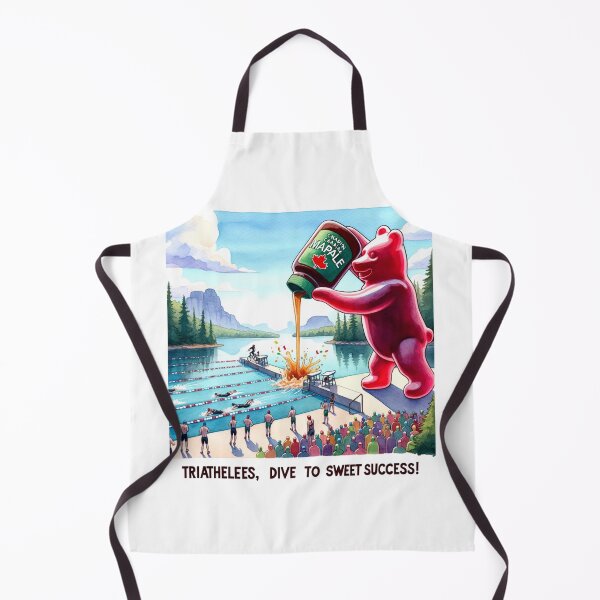 Item preview, Triathletes, it's time to 'bear' down and 'syrup' your energy! designed and sold by Triathlongram.