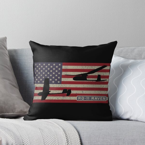 Item preview, RQ-11 Raven Small Military UAV Drone American Flag Gift designed and sold by MilitaryMart.