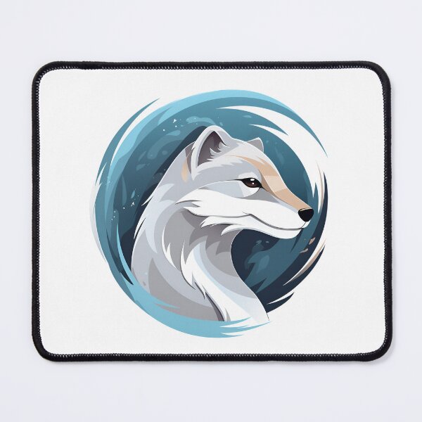 Item preview, Cartoon Style Mink Painting Drawing Logo Sticker, wall arts, Art Prints and More designed and sold by Kevin Lou.