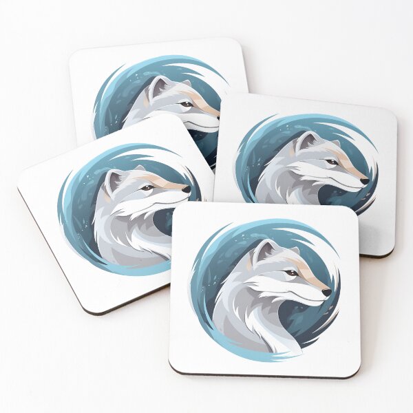 Item preview, Cartoon Style Mink Painting Drawing Logo Sticker, wall arts, Art Prints and More designed and sold by Kevin Lou.