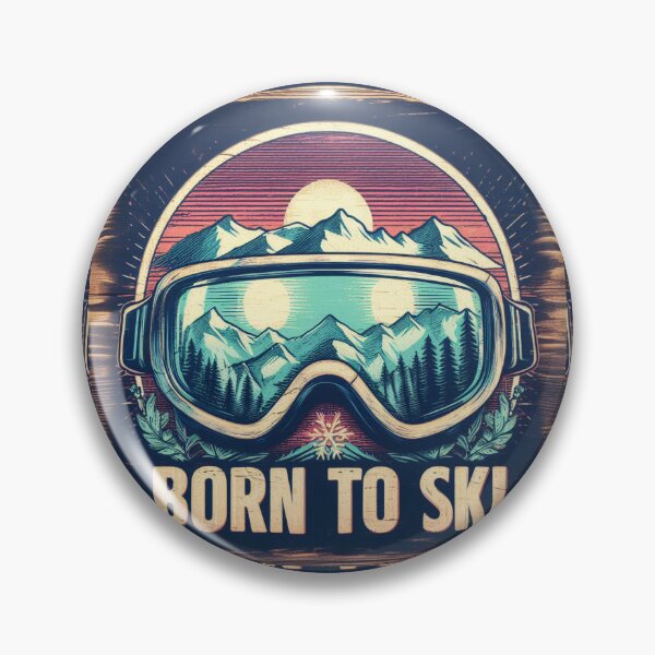 Item preview, Born to ski designed and sold by KI-Raphael.