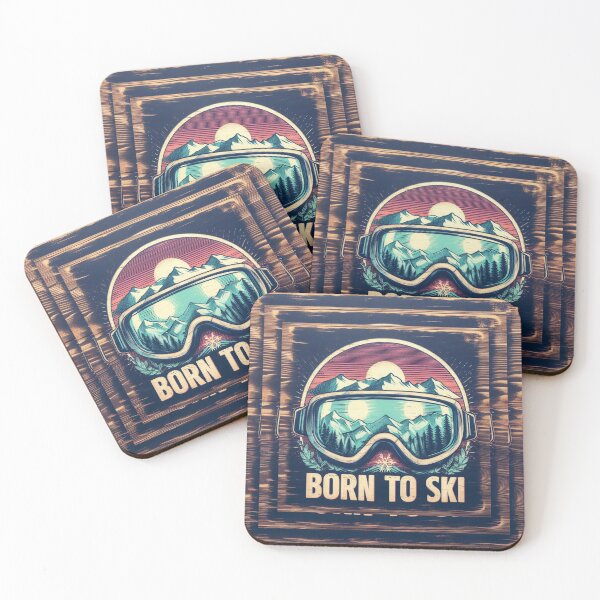 Item preview, Born to ski designed and sold by KI-Raphael.