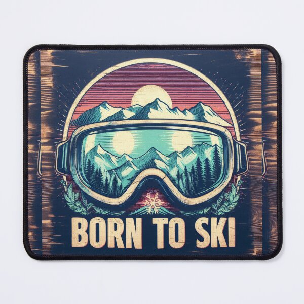 Item preview, Born to ski designed and sold by KI-Raphael.