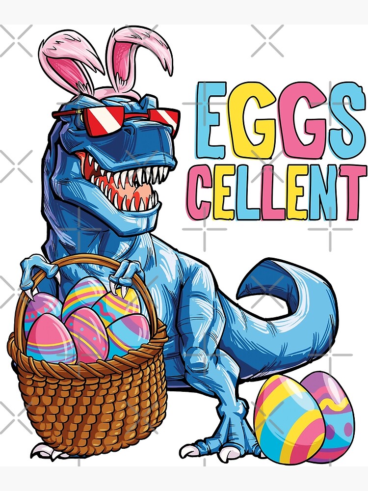 Eggs Cellent Easter Bunny T-Rex Dinosaur T Shirt Gift Eggs Cellent Easter Bunny T-Rex Dinosaur T Shirt Gift