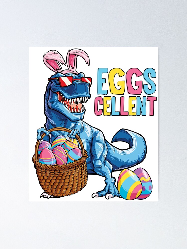 Eggs Cellent Easter Bunny T-Rex Dinosaur T Shirt Gift Eggs Cellent Easter Bunny T-Rex Dinosaur T Shirt Gift