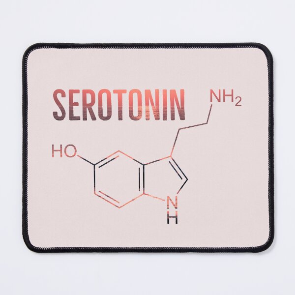 Item preview, serotonin molecule monoamine neurotransmitter designed and sold by GodsOfArt.