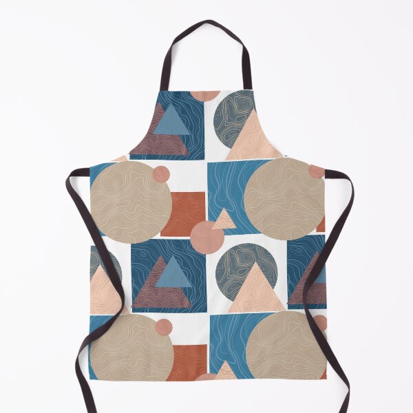 Item preview, Irregular contour repeating abstract pattern designed and sold by ModernAndFunky.