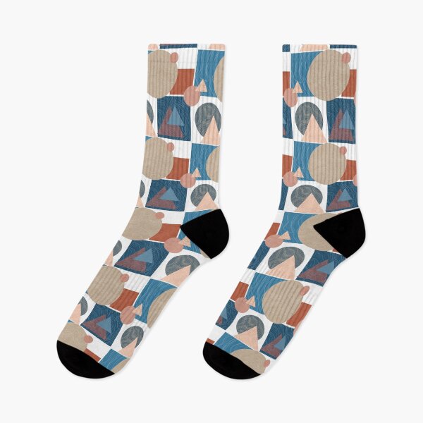 Item preview, Irregular contour repeating abstract pattern designed and sold by ModernAndFunky.