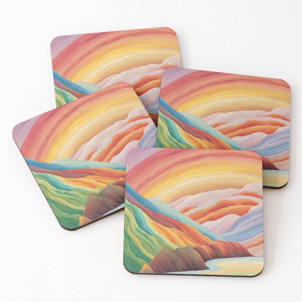 Item preview, rainbow landscape designed and sold by Periush.