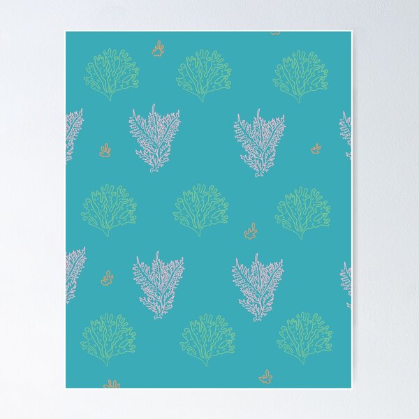 Item preview, Coral patterns designed and sold by jemimasdesigns.
