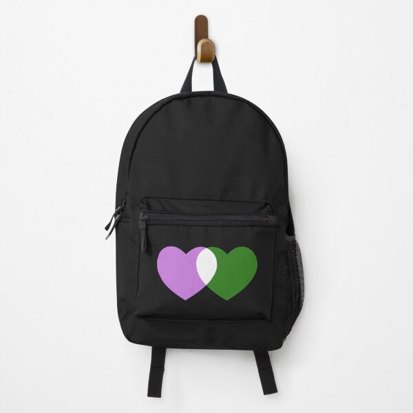 Item preview, Subtle Genderqueer Flag Hearts Subtle Pride designed and sold by wonderxwander.