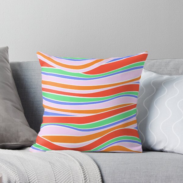 Item preview, Wavy horizontal lines in bright colors. Summer print. designed and sold by Yaaaaay.
