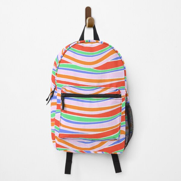Item preview, Wavy horizontal lines in bright colors. Summer print. designed and sold by Yaaaaay.