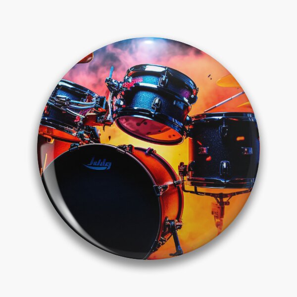 Item preview, Drum Set With Smoke And Lights designed and sold by FireFXStudio.