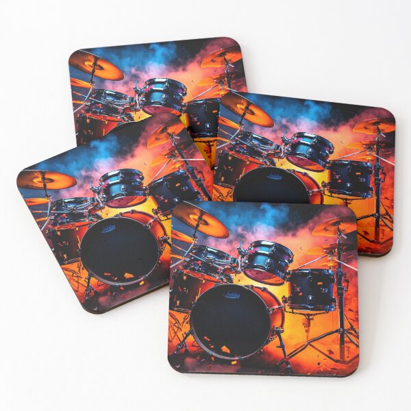 Item preview, Drum Set With Smoke And Lights designed and sold by FireFXStudio.