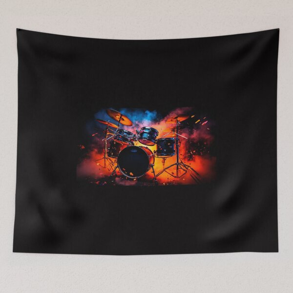 Item preview, Drum Set With Smoke And Lights designed and sold by FireFXStudio.