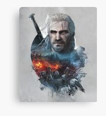 Geralt of Riv The Witcher Canvas Print