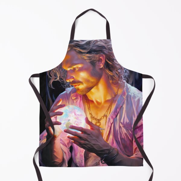 Item preview, Man with a Crystal Ball - Fantasy Art designed and sold by JaimeLikes.