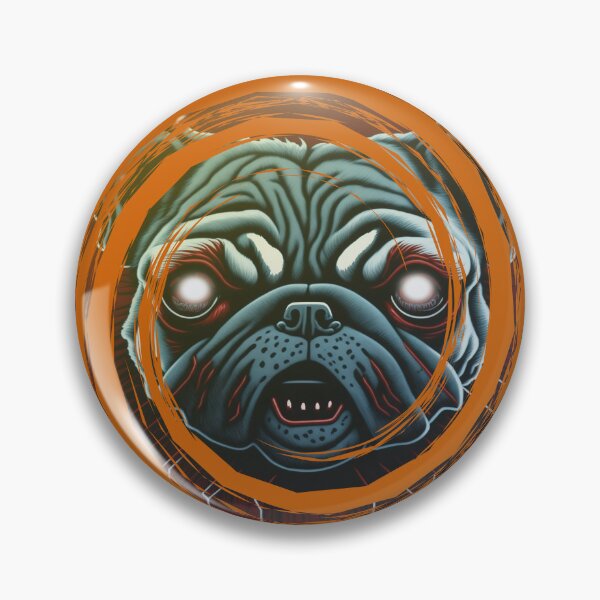 Item preview, Pug del Miedo 3 TRUCO o TRATO designed and sold by RedBluffTraders.
