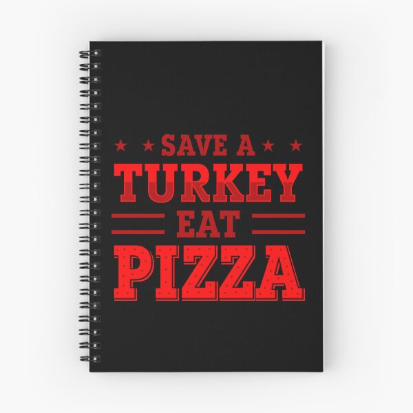 Item preview, red thanksgiving save turkey pizza  designed and sold by Gossip Rag.