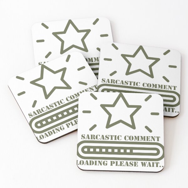 Item preview, sarcastic comment loading please wait designed and sold by GodsOfArt.