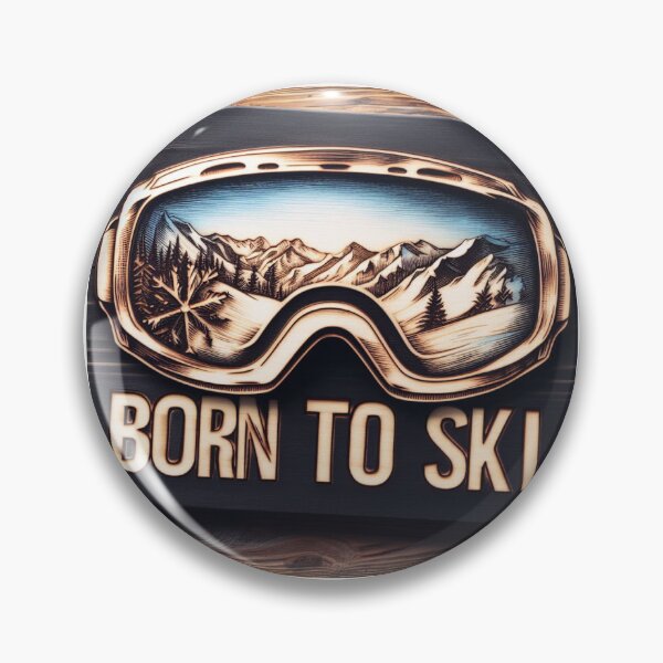 Item preview, BORN TO SKI designed and sold by KI-Raphael.