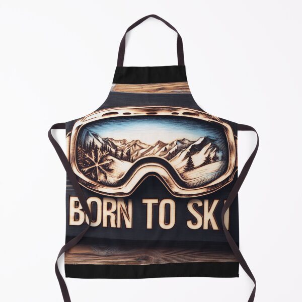 Item preview, BORN TO SKI designed and sold by KI-Raphael.