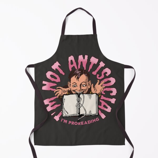 Item preview, I'm not antisocial, I'm pro - reading designed and sold by KlaudiDesignArt.