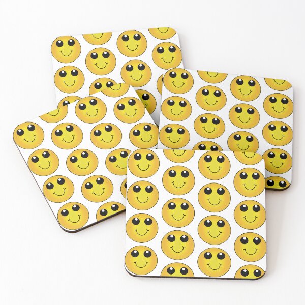 Item preview, Cute smiling face emoji  designed and sold by MegMadeCrafts.