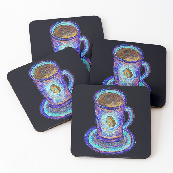 Item preview, A colorful cup of coffee designed and sold by SHARON NAKAR.