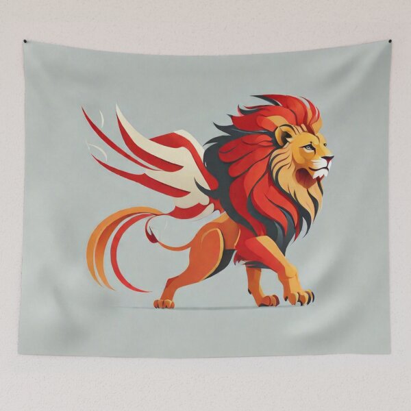 Item preview, The Winged Lion 15 designed and sold by AIfolklore.
