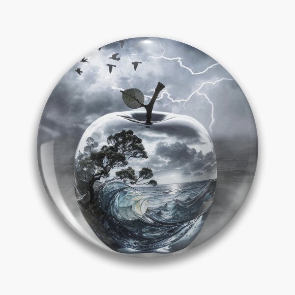 Item preview, A WORLD OF TURMOIL COURTESY OF IMPERFECTION'S APPLE designed and sold by Tammera.