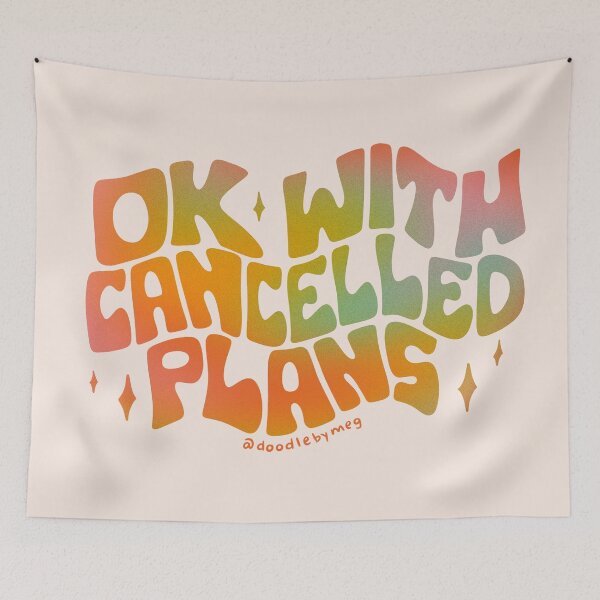 Item preview, Ok With the Cancelled Plans designed and sold by doodlebymeg.