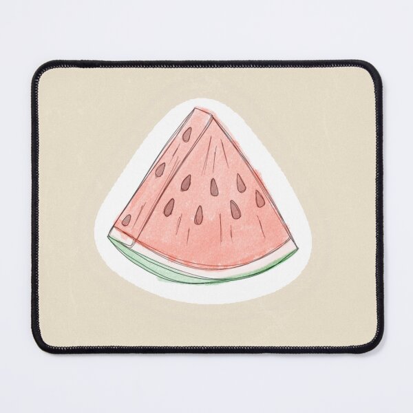 Item preview, juicy watermelon Cartoon funny sticker in comic style with contour. Decoration for greeting cards, posters and prints for clothes, flyers, emblems. designed and sold by Sunshine2504.