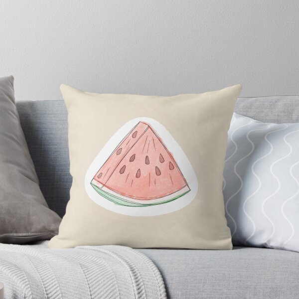 Item preview, juicy watermelon Cartoon funny sticker in comic style with contour. Decoration for greeting cards, posters and prints for clothes, flyers, emblems. designed and sold by Sunshine2504.