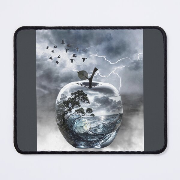 Item preview, A WORLD OF TURMOIL COURTESY OF IMPERFECTION'S APPLE designed and sold by Tammera.