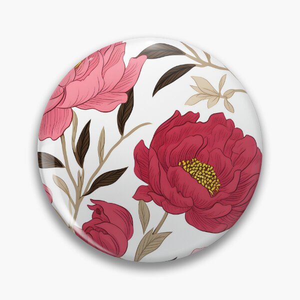 Item preview, Summer Peony Floral Design designed and sold by peachculture.