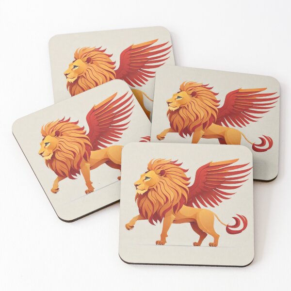 Item preview, The Winged Lion 17 designed and sold by AIfolklore.