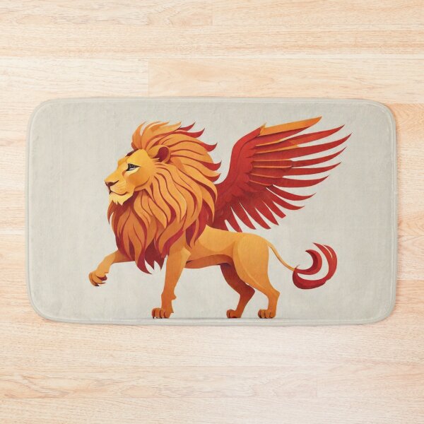 Item preview, The Winged Lion 17 designed and sold by AIfolklore.