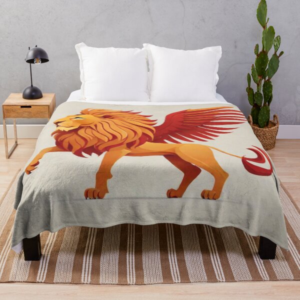 Item preview, The Winged Lion 17 designed and sold by AIfolklore.