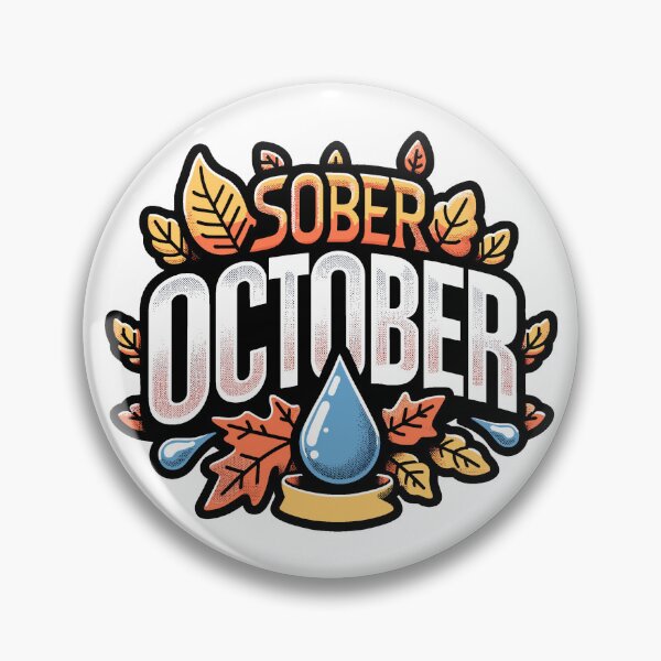 Item preview, Sober October Autumn not Drinking designed and sold by ElLocoMus.