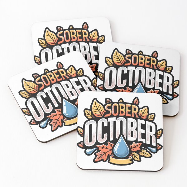 Item preview, Sober October Autumn not Drinking designed and sold by ElLocoMus.