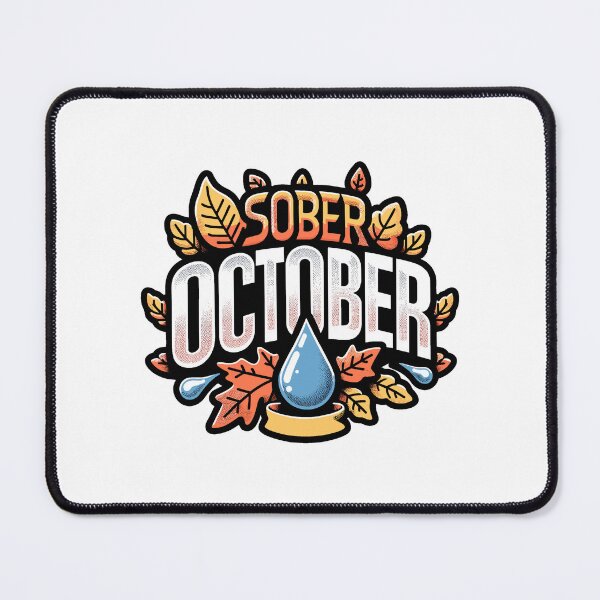 Item preview, Sober October Autumn not Drinking designed and sold by ElLocoMus.