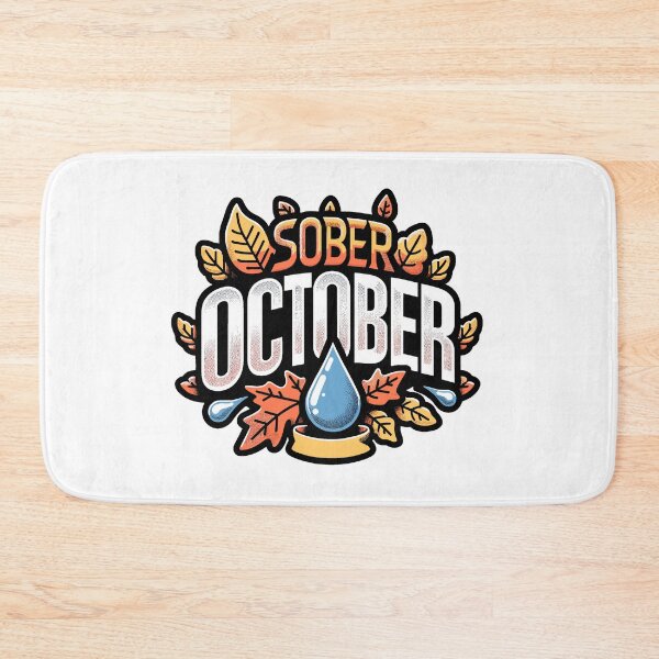 Item preview, Sober October Autumn not Drinking designed and sold by ElLocoMus.
