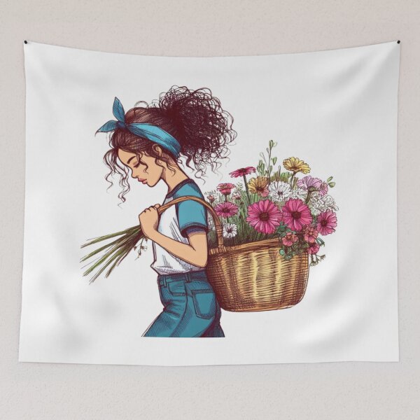 Item preview, the flower seller designed and sold by norachiang.