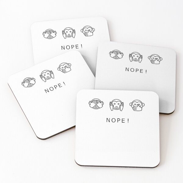 Item preview, Say Nope By a Simple Meme designed and sold by iHussam.