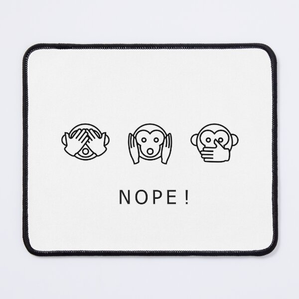 Item preview, Say Nope By a Simple Meme designed and sold by iHussam.