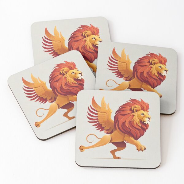 Item preview, The Winged Lion 18 designed and sold by AIfolklore.